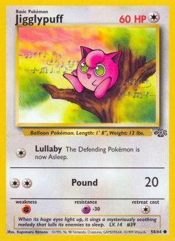 Jigglypuff - 54/64 - Common - Unlimited Edition