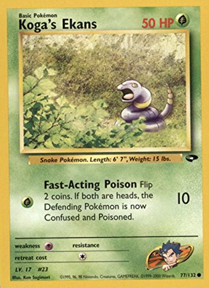 Kogas Ekans - 77/132 - Common - Unlimited Edition