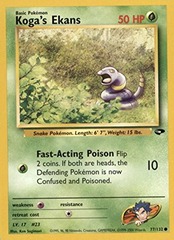 Koga's Ekans - 77/132 - Common - Unlimited Edition