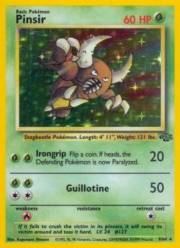 Pinsir - 9/64 - Holo Rare - Unlimited Edition