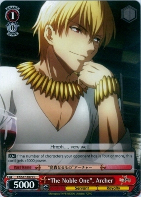 The Noble One, Archer - FZ/S17-E075 - C