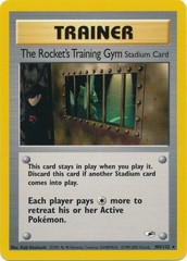 The Rocket's Training Gym - 104/132 - Rare - Unlimited Edition