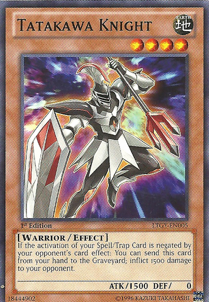 Tatakawa Knight - LTGY-EN005 - Common - Unlimited Edition