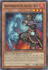 Brotherhood of the Fire Fist - Wolf - LTGY-EN026 - Common - Unlimited Edition