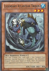 Legendary Atlantean Tridon - LTGY-EN033 - Common - Unlimited Edition