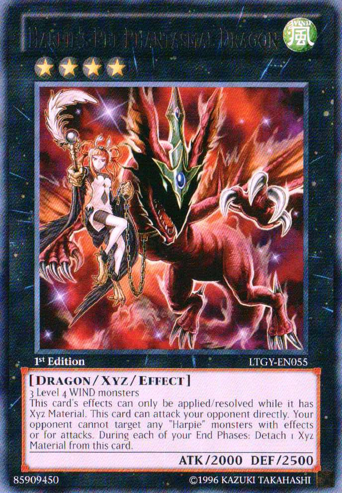 Harpies Pet Phantasmal Dragon - LTGY-EN055 - Rare - Unlimited Edition
