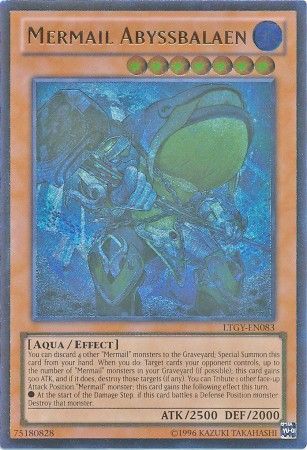 Mermail Abyssbalaen - LTGY-EN083 - Ultimate Rare - Unlimited Edition