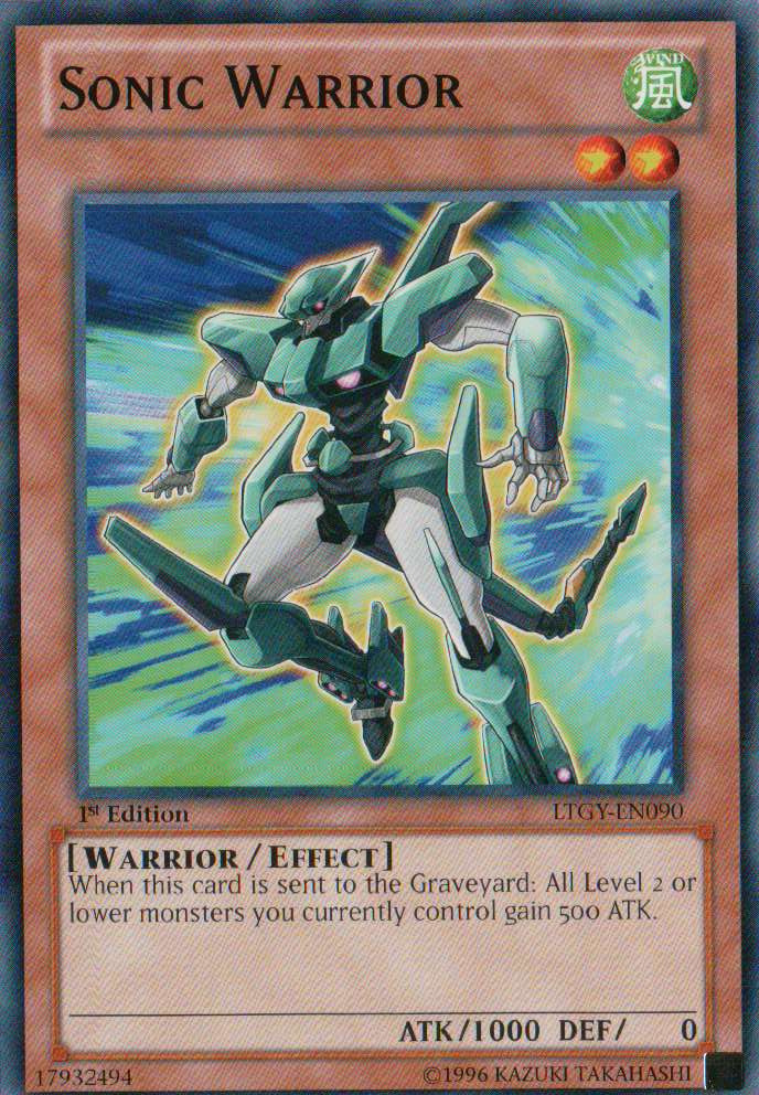 Sonic Warrior - LTGY-EN090 - Common - Unlimited Edition