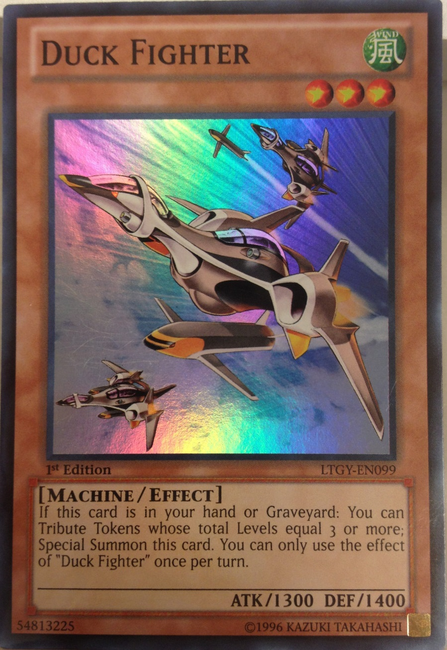 yugioh duck deck Duck Fighter - LTGY-EN099 - Super Rare - Unlimited Edition - Yu-Gi-Oh! »  Yu-Gi-Oh! Singles » ZeXal » Lord of the Tachyon Galaxy - LTGY - The Side  Deck Gaming Cafe