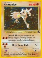 Hitmonlee - 7/62 - Holo Rare - Unlimited Edition