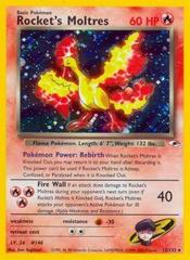 Rockets Moltres - 12/132 - Holo Rare - Unlimited Edition