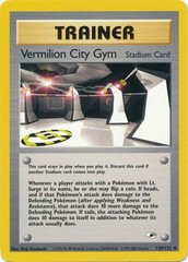 Vermilion City Gym - 120/132 - Uncommon - Unlimited Edition