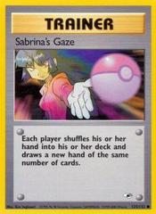 Sabrina's Gaze - 125/132 - Common - Unlimited Edition