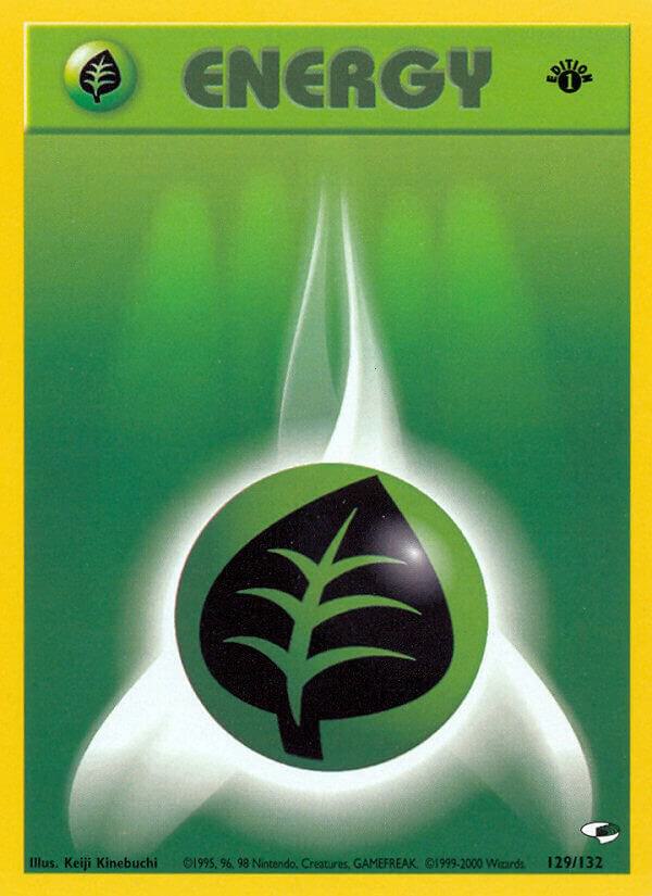 Grass Energy - 129/132 - Common - Unlimited Edition