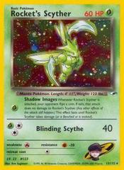 Rocket's Scyther - 13/132 - Holo Rare - Unlimited Edition