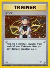 Brock - 15/132 - Holo Rare - Unlimited Edition