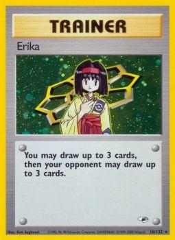 Erika - 16/132 - Holo Rare - Unlimited Edition