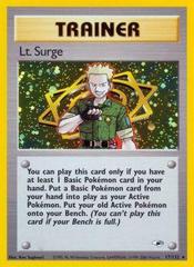 Lt. Surge - 17/132 - Holo Rare - Unlimited Edition