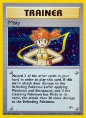 Misty - 18/132 - Holo Rare - Unlimited Edition