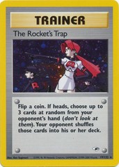 The Rocket's Trap - 19/132 - Holo Rare - Unlimited Edition