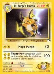 Lt. Surge's Raichu - 28/132 - Rare - Unlimited Edition