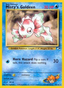 Mistys Goldeen - 30/132 - Rare - Unlimited Edition