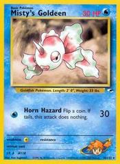 Misty's Goldeen - 30/132 - Rare - Unlimited Edition