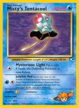 Mistys Tentacool - 32/132 - Rare - Unlimited Edition