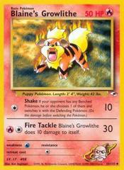 Blaines Growlithe - 35/132 - Uncommon - Unlimited Edition