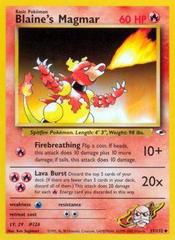 Blaine's Magmar - 37/132 - Uncommon - Unlimited Edition