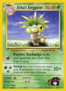 Erikas Exeggutor - 44/132 - Uncommon - Unlimited Edition