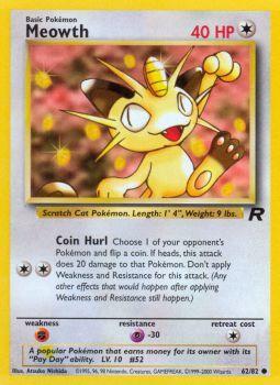 Meowth - 62/82 - Common - Unlimited Edition