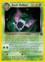 Dark Golbat - 7/82 - Holo Rare - Unlimited Edition