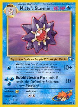 Mistys Starmie - 56/132 - Uncommon - Unlimited Edition