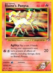 Blaine's Ponyta - 63/132 - Common - Unlimited Edition