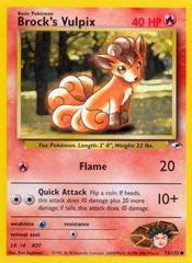 Brock's Vulpix - 73/132 - Common - Unlimited Edition