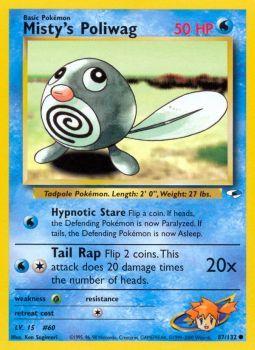 Mistys Poliwag - 87/132 - Common - Unlimited Edition