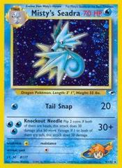 Misty's Seadra - 9/132 - Holo Rare - Unlimited Edition