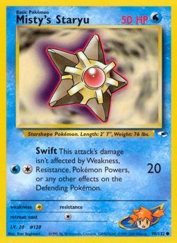 Mistys Staryu - 90/132 - Common - Unlimited Edition