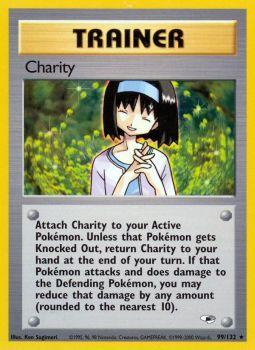 Charity - 99/132 - Rare - Unlimited Edition