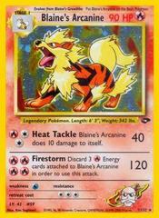 Blaine's Arcanine - 1/132 - Holo Rare - Unlimited Edition