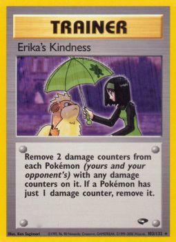 Erikas Kindness - 103/132 - Rare - Unlimited Edition