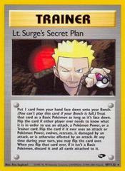 Lt. Surge's Secret Plan - 107/132 - Rare - Unlimited Edition