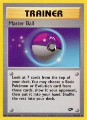 Master Ball - 116/132 - Uncommon - Unlimited Edition