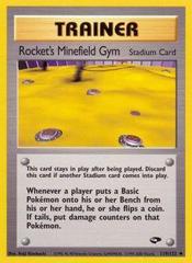 Rocket's Minefield Gym - 119/132 - Uncommon - Unlimited Edition