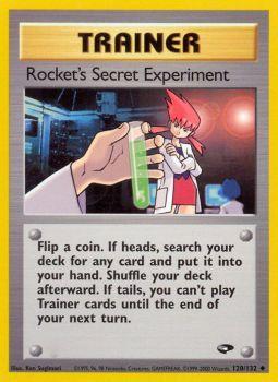 Rockets Secret Experiment - 120/132 - Uncommon - Unlimited Edition