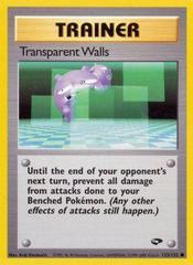 Transparent Walls - 125/132 - Common - Unlimited Edition