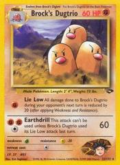 Brocks Dugtrio - 22/132 - Rare - Unlimited Edition