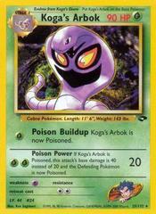 Koga's Arbok - 25/132 - Rare - Unlimited Edition