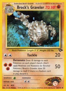 Brocks Graveler - 34/132 - Uncommon - Unlimited Edition